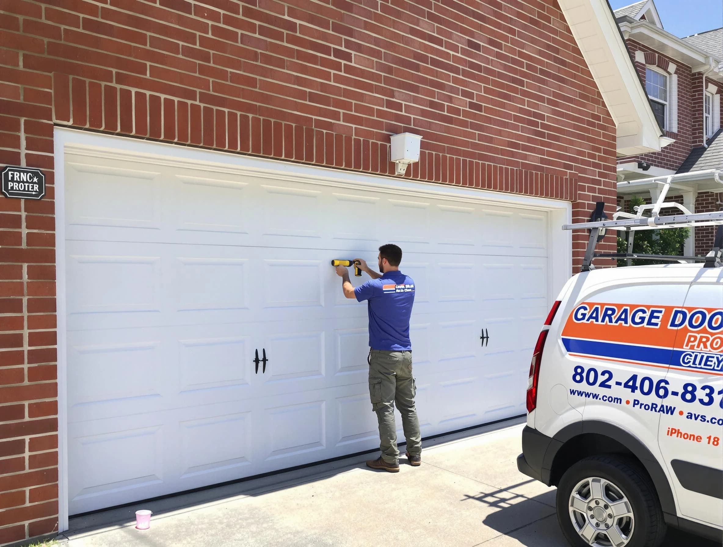 Local garage door repair service by Fall River Garage Door Repair in Fall River