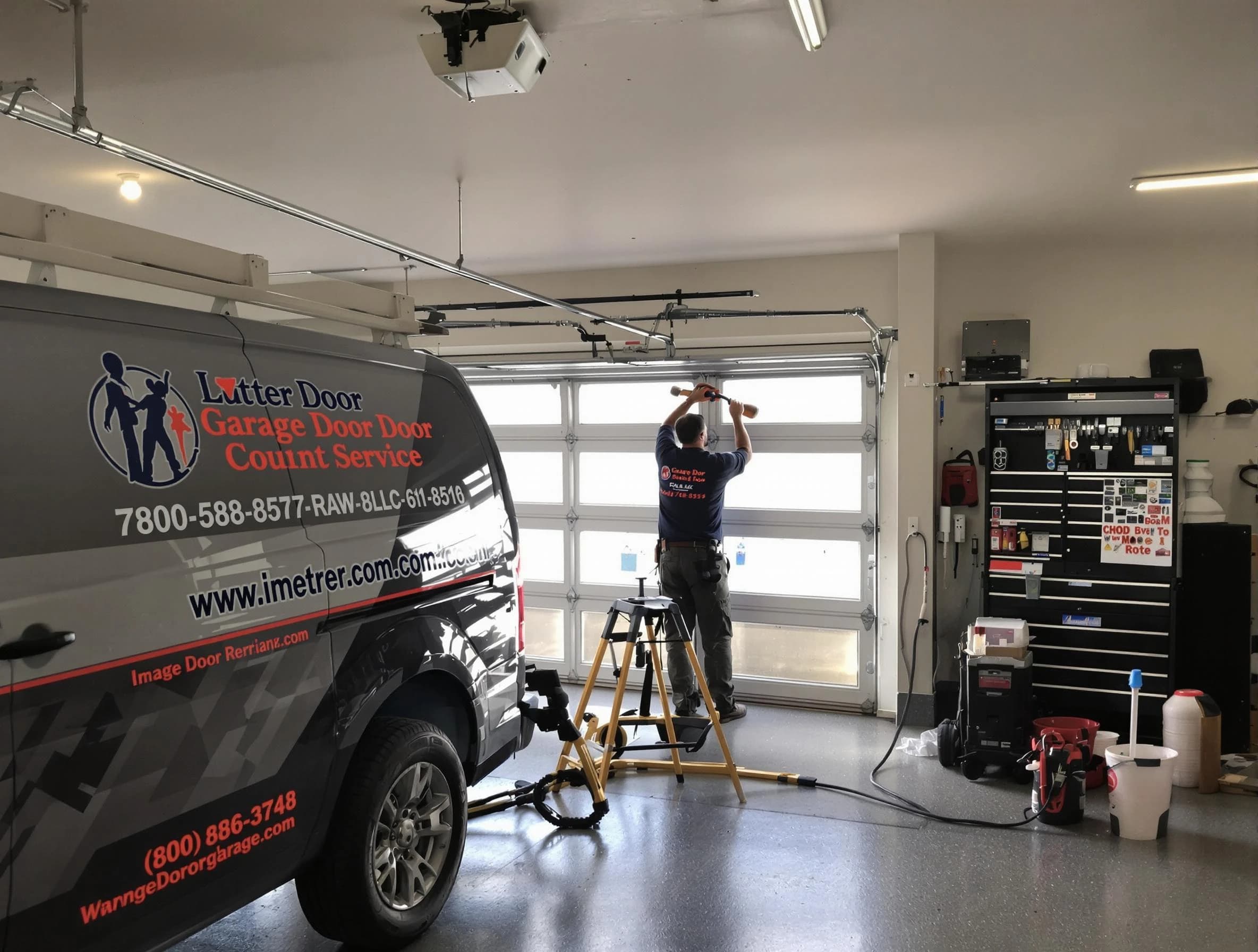 Fall River Garage Door Repair rapid response team performing same-day repair in Fall River