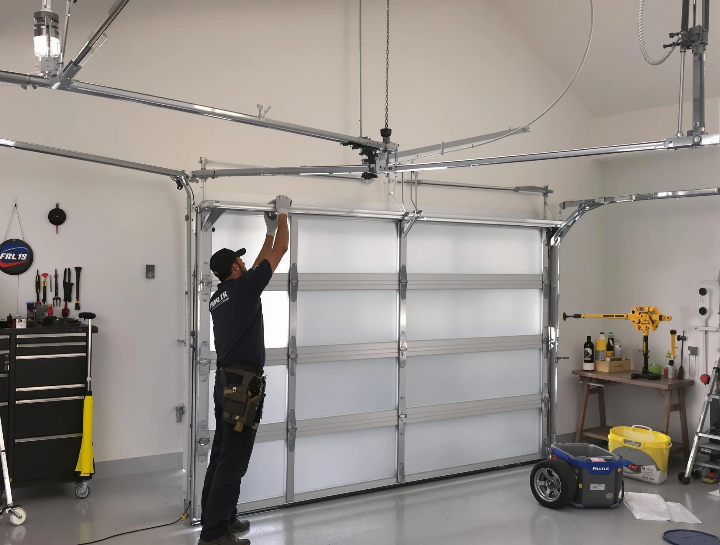 Fall River Garage Door Repair certified team performing precision garage door installation in Fall River