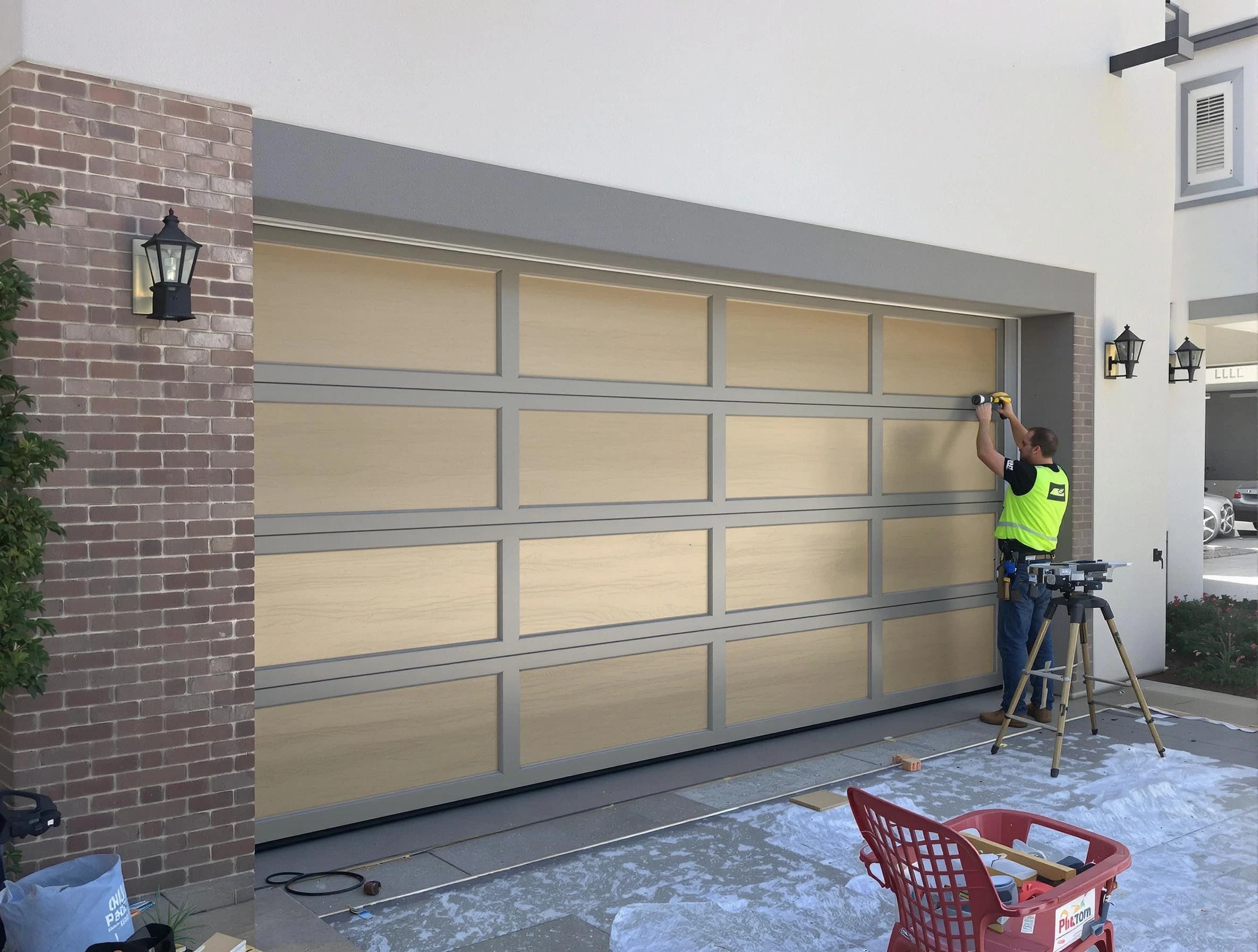 Garage door replacement service by Fall River Garage Door Repair in Fall River