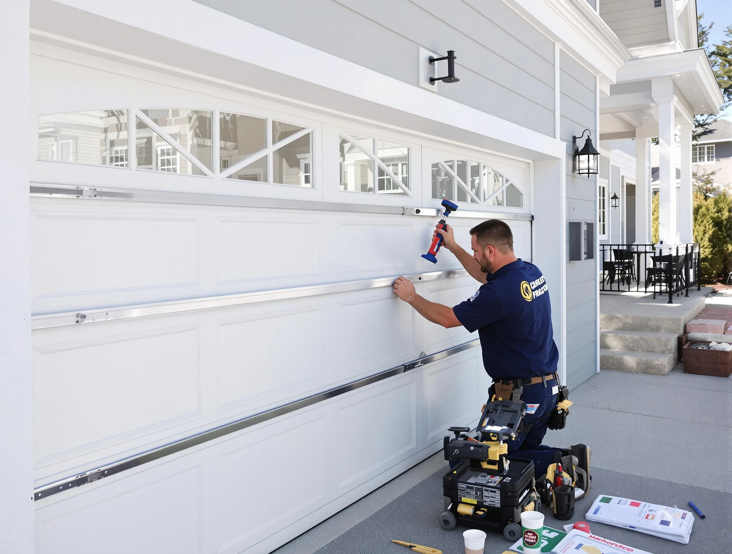 Professional garage door installation by Fall River Garage Door Repair in Fall River