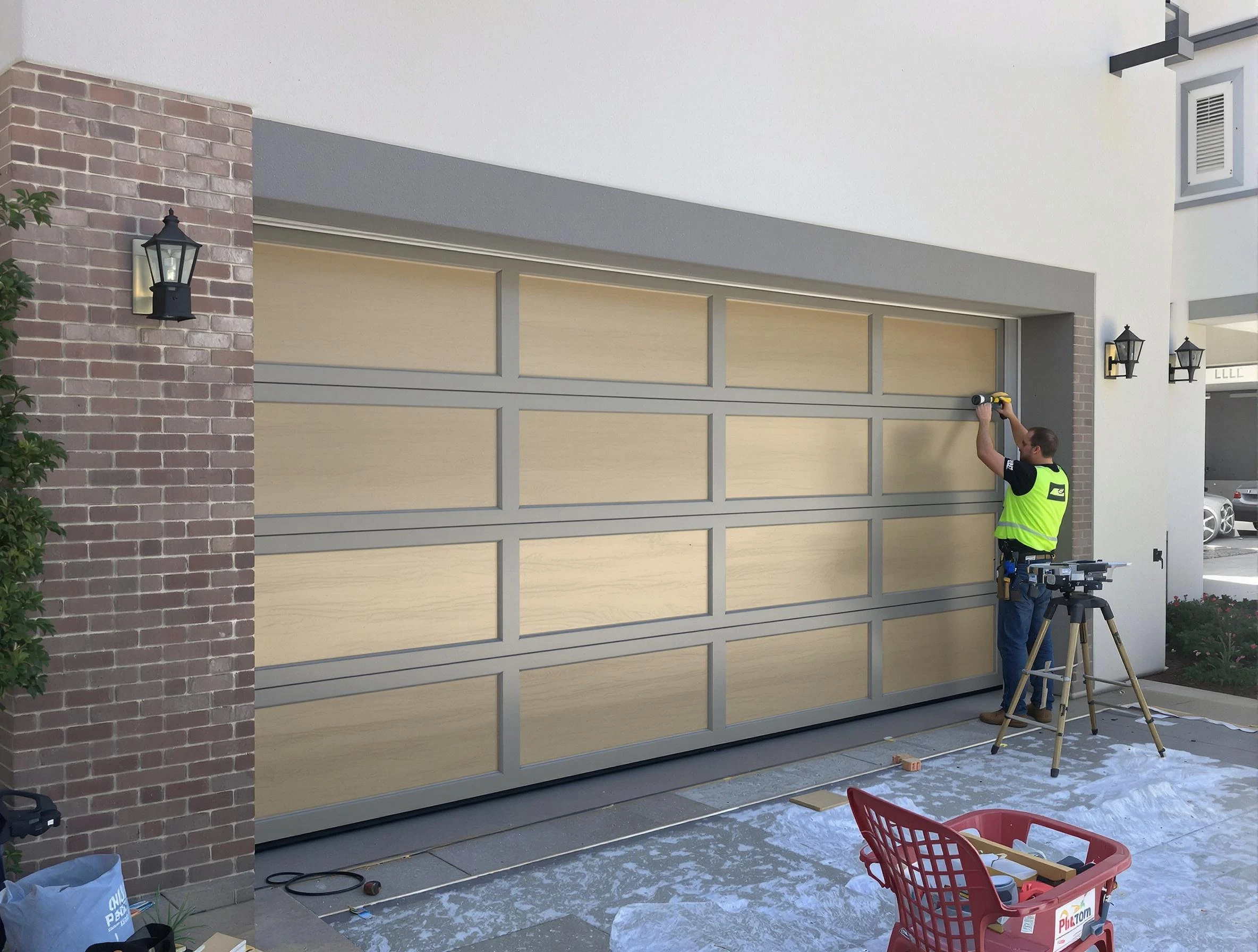Garage door replacement service by Fall River Garage Door Repair in Fall River
