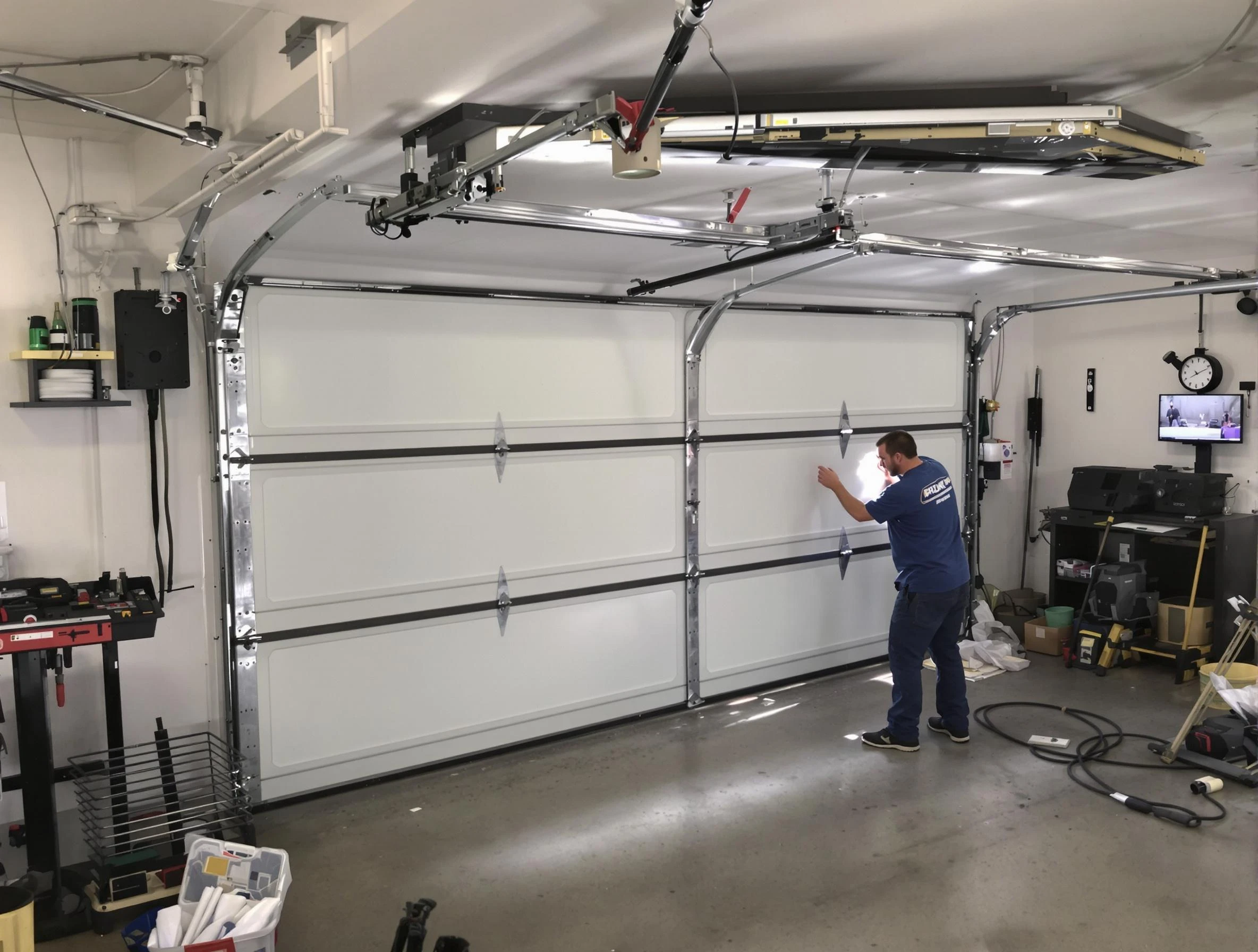 Professional garage door repair service by Fall River Garage Door Repair in Fall River