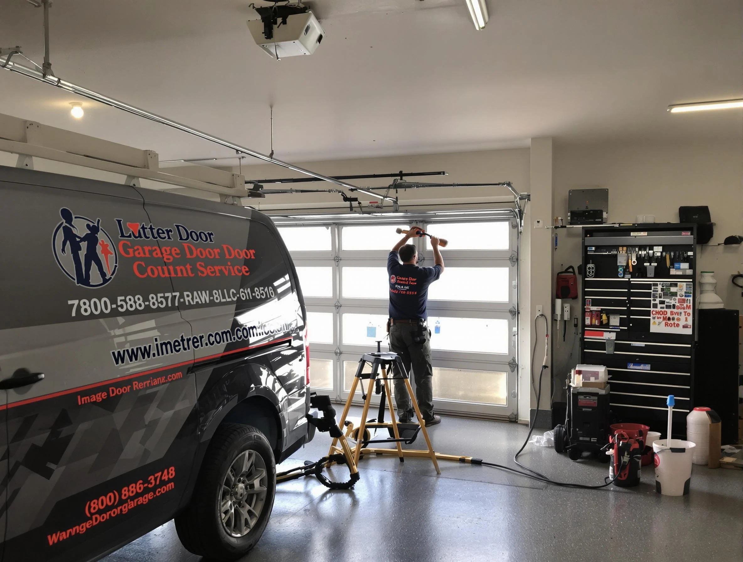 Fall River Garage Door Repair rapid response team performing same-day repair in Fall River